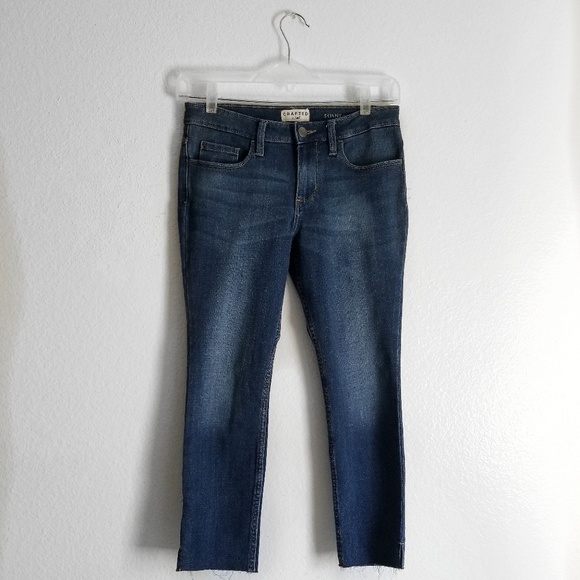 Lee Denim - ⬇️NWOT Crafted by Lee Raw Hem Skinny Crop Jean